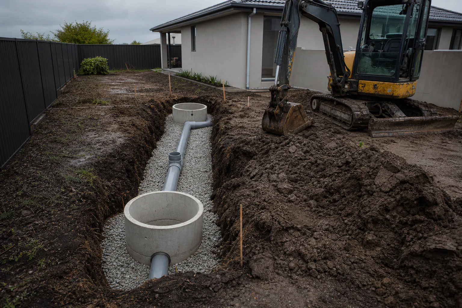 Drainage illustrative concept